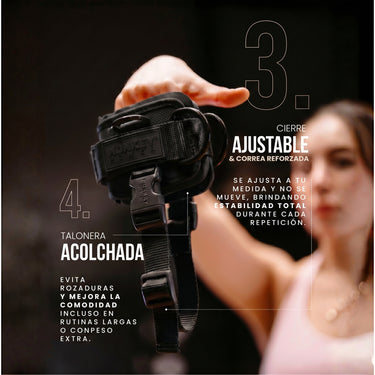 Grillete Totally Black 2.0 (con argolla lateral)