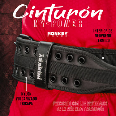 Cinturón NY Power Interior Hexagonal