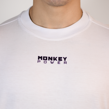Playera Oversize-Fit Blanca