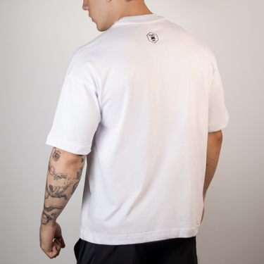 Playera Oversize-Fit Blanca