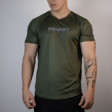 Pro-Fitness Engraved Military Green