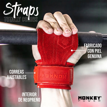 Straps Lifting Totally Red