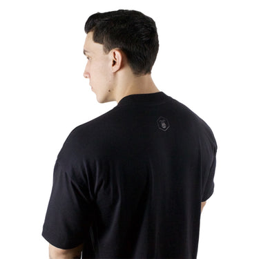 Playera Oversize Negra/Clasico