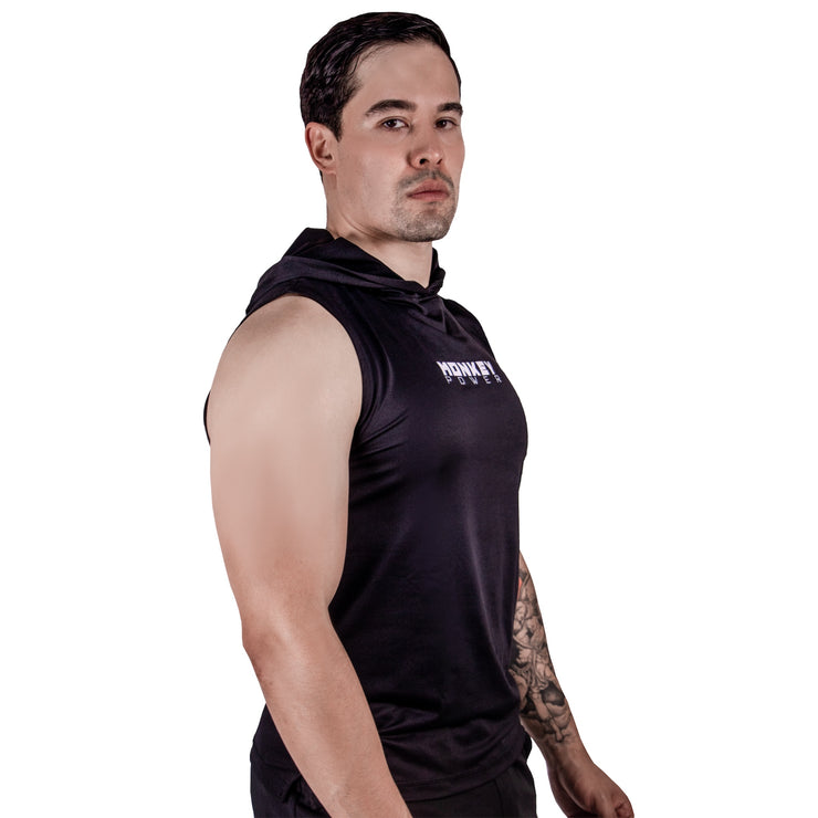 Pro Fitness con capucha (negra)