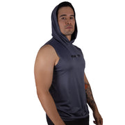 Pro Fitness con capucha (gris)